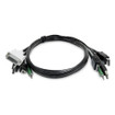 StarTech 6FT (1.8M) Dual-display KVM - SKDVI2HDDP06MMKVM06T