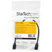 StarTech 0.3 M Round SATA Cable With Straight - SATRD30CM