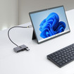 Startech 4-Port USB-C Hub With 100W Power - 5G2A2CPDB-USB-C-Hub