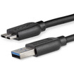 StarTech Flexible Cable FOR Convenient Positioning - USB3AUB2MS