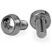 StarTech This 50 Pack OF 12-24 Server Rack Screws - CABSCRWS1224