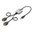 Startech 2FT (60CM) 2-Port USB To Serial - 2P1FFC-USB-Serial