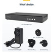 StarTech Secure 4-PORT KVM Switch Displayport 4K 30HZ - CK4-P104