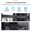 StarTech 1U Rackmount PDU Unit FOR 19IN Racks - 1315B8H-RACK-PDU