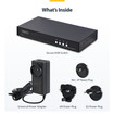 StarTech Secure 4-PORT KVM Switch Displayport 4K - CK4-P104C