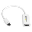 StarTech White Active Mini Displayport TO HDMI - MDP2HD4KSW