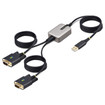 Startech 13FT (4M) 2-Port USB To Serial - 2P6FFC-USB-Serial