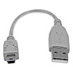 StarTech 6IN Mini USB 2.0 Cable - A TO Mini B - THE USB2HABM6IN