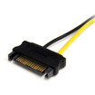 StarTech Convert TWO 15-PIN SATA Power Supply - SATPCIEX8ADP