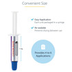 StarTech 1.5G Thermal Heat Paste; Metal Oxide - SILVGREASE1