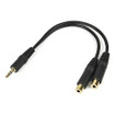 StarTech This 3.5MM Stereo Splitter Cable/y-cable - MUY1MFF