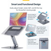 StarTech Telescopic Laptop Stand 360 Swivel - ATER-LAPTOP-RISER