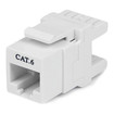StarTech 180 CAT 6 Keystone Jack - RJ45 Ethernet - C6KEY110SWH