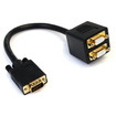 StarTech 1 FT VGA TO 2X VGA Video Splitter Cable - VGASPL1VV