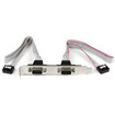 StarTech ADD TWO Extra Serial Ports TO THE Back OF - PLATE9M2P16