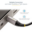 StarTech 3FT TOP Screw Locking USB C Cable 10GBPS - USB31CCTLKV1M
