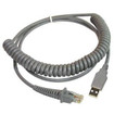 Datalogic 90A052208 USB Type A Coiled Cable 4.5M black connector