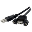 StarTech ADD AN External Panel Mount USB - USBPNLAFAM3