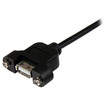 StarTech ADD AN External Panel Mount USB - USBPNLAFAM3