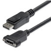 StarTech 3FT Panel Mount Displayport Cable (male TO - DPPNLFM3