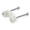 StarTech 100 Medium Cable Clips With Nails - - CBMDNMCC1