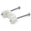 StarTech 100 Medium Cable Clips With Nails - - CBMDNMCC1