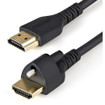 StarTech 1M/3FT HDMI Cable With Locking Screw 4K - HDMM1MLS