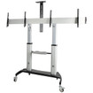 StarTech Heavy Duty Dual Screen Rolling TV Stand - STNDMTVDUO