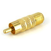 StarTech RCA TO F Type Coaxial Adapter M/f Convert - RCACOAXMF