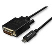 StarTech Black 10FT USB Type C DP ALT Mode HBR2 - CDP2DVI3MBNL