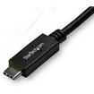 StarTech Black 10FT USB Type C DP ALT Mode HBR2 - CDP2DVI3MBNL