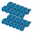 Startech 24-Pack Of CAT6/CAT5E RJ45 Utp - C6KEY110BL24PK