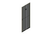 Chatsworth Single Perforated Metal Front Door FOR - 39780-714