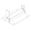 Chatsworth Rack Base Dust Cover; 19INW; Gray; - 41050-119