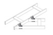 Chatsworth Adjustable Junction-splice KIT; Black - 10616-701
