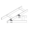 Chatsworth Adjustable Junction-splice KIT; Black - 10616-701
