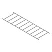 Chatsworth 14300-124 Cable Runway - 1.5IN H X 24IN W