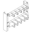 Chatsworth 19INW Wire Management Panel - 13075-519