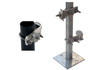 Chatsworth Pedestal Clamp With Bonding Connector; - 40169-002