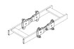 Chatsworth Butt Swivel Splice KIT; Black - 16487-701