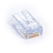 Black Box CAT6 EZ RJ45 Modular Plug Connector - C6EZUP-100PAK