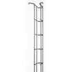 Hubbell VMR47 Vertical Cable Manager 4in W