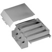 Hubbell HBL6715DFOGY Tee Fitting (Divided) Gray
