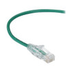 Black BOX Slim-net CAT6 Patch Cables Feature A - C6PC28-GN-07