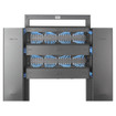 Hubbell HS1C 1U Cable Manager - Steel