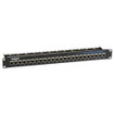 Black Box CAT5E Feed-through Patch Panel - 1U - JPM804A-R2