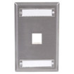 Hubbell SSFL11 1 Port Face Plate