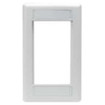 Hubbell iStation Modular Plate Frame Single Gang White