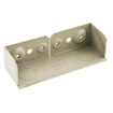 Hubbell Metal Raceway End Cap HBL4750 Series Ivory - HBL4710