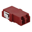 Hubbell FANLCDSC6R LC Duplex Snap-Fit - RD 6-Pack